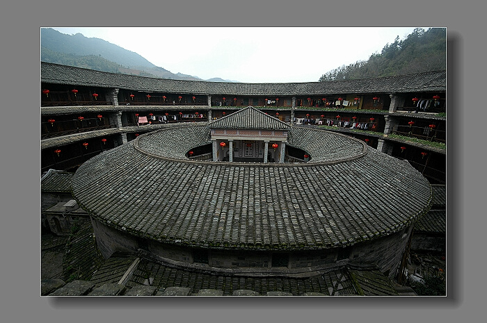 福建土楼 摄影 阳光可乐