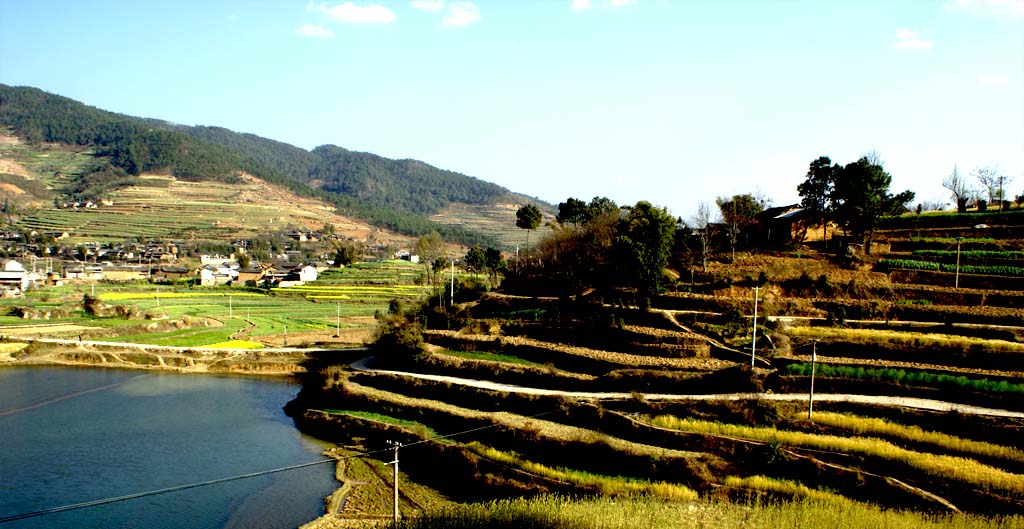 小山村 摄影 摄迷