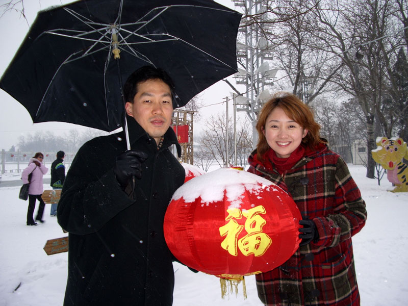 水上雪景 摄影 秋水如歌