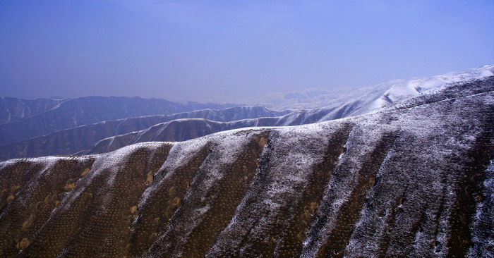 雪岭 摄影 乐平