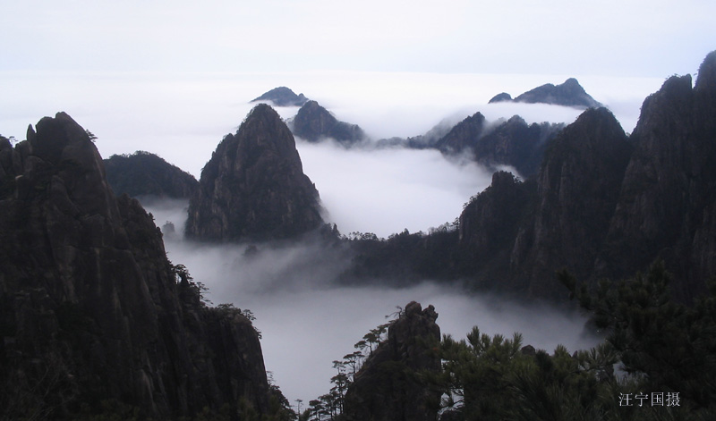 黄山云海 摄影 北海