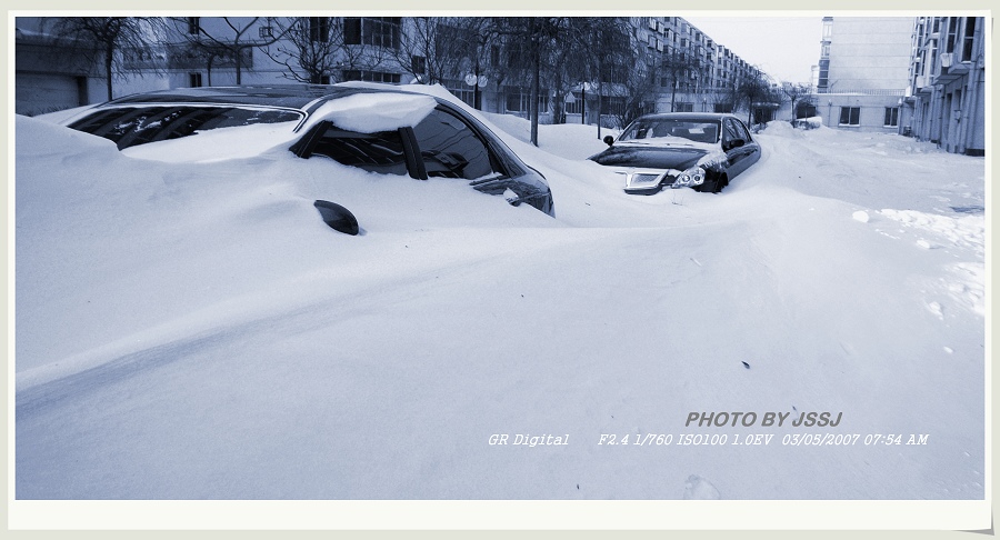 雪海迷舟 摄影 洁石视界