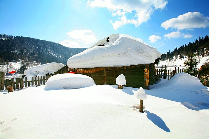 梦中的童话小屋 摄影 平遥抒雪