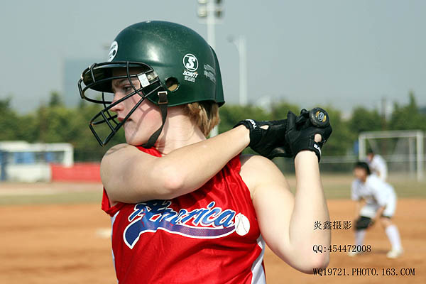 softball girl 摄影 卫强