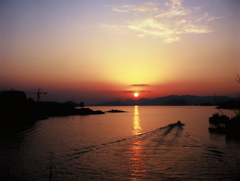 夕阳 摄影 边走边拍