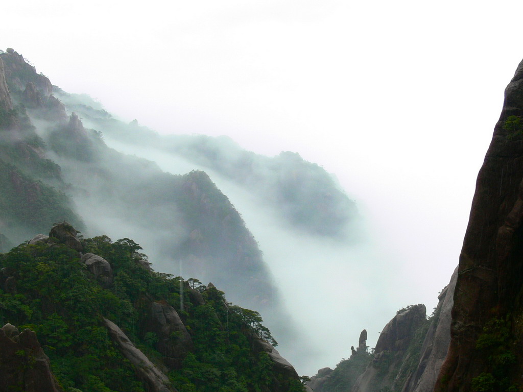 雨中仙山 摄影 天风