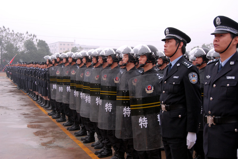 警察风采-----特警雄风 摄影 好兆头