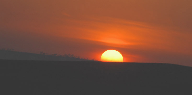 夕阳 摄影 weixianghua