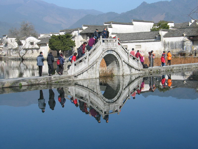 宏村  桥 摄影 小立