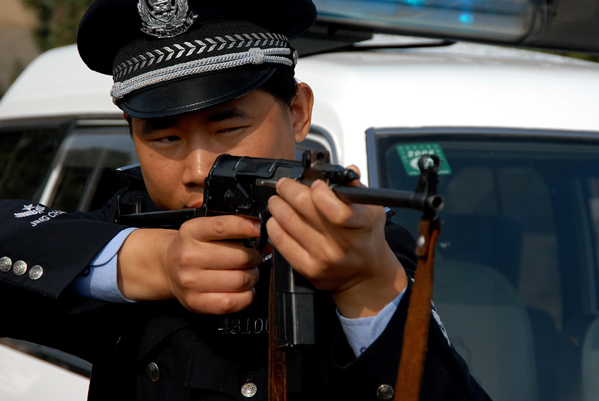 警察风采--特警雄风 摄影 好兆头