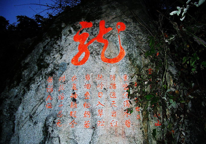 "龙" 字 摄影 tielong