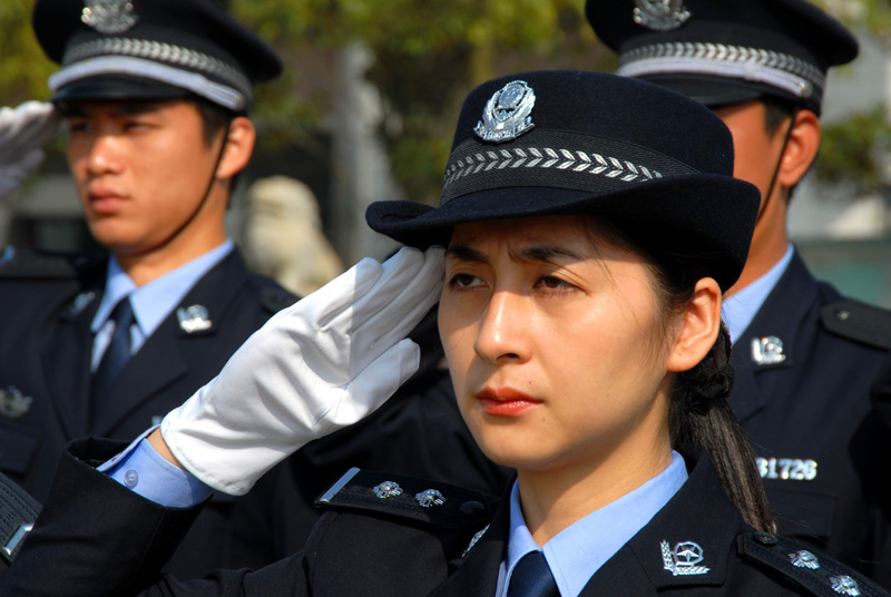 警察风采--女警英姿 摄影 好兆头