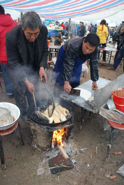 炸油条 摄影 四海漂泊