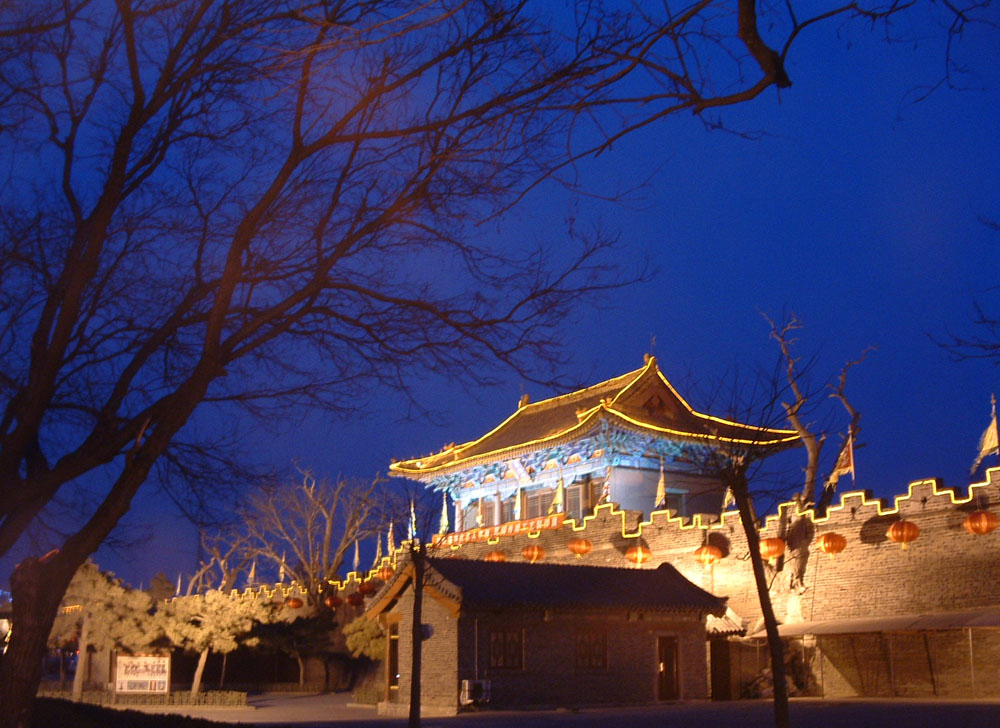 暮色正浓 摄影 油画风景