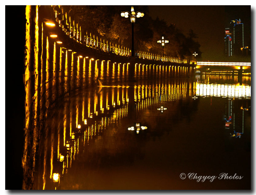 成都：俯南河夜景 摄影 chgyog