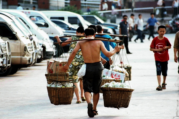 重庆棒棒军 摄影 人则