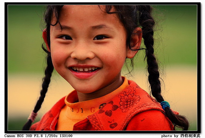 田坝村的妞妞 little girl 摄影 西伯利亚虎