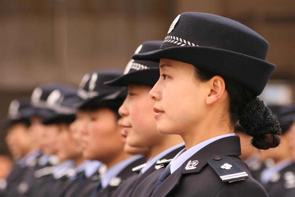 警营丽人 摄影 江南雨