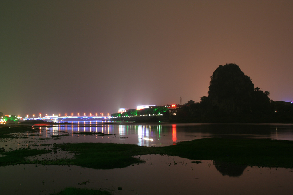 漓江夜景 摄影 雨田