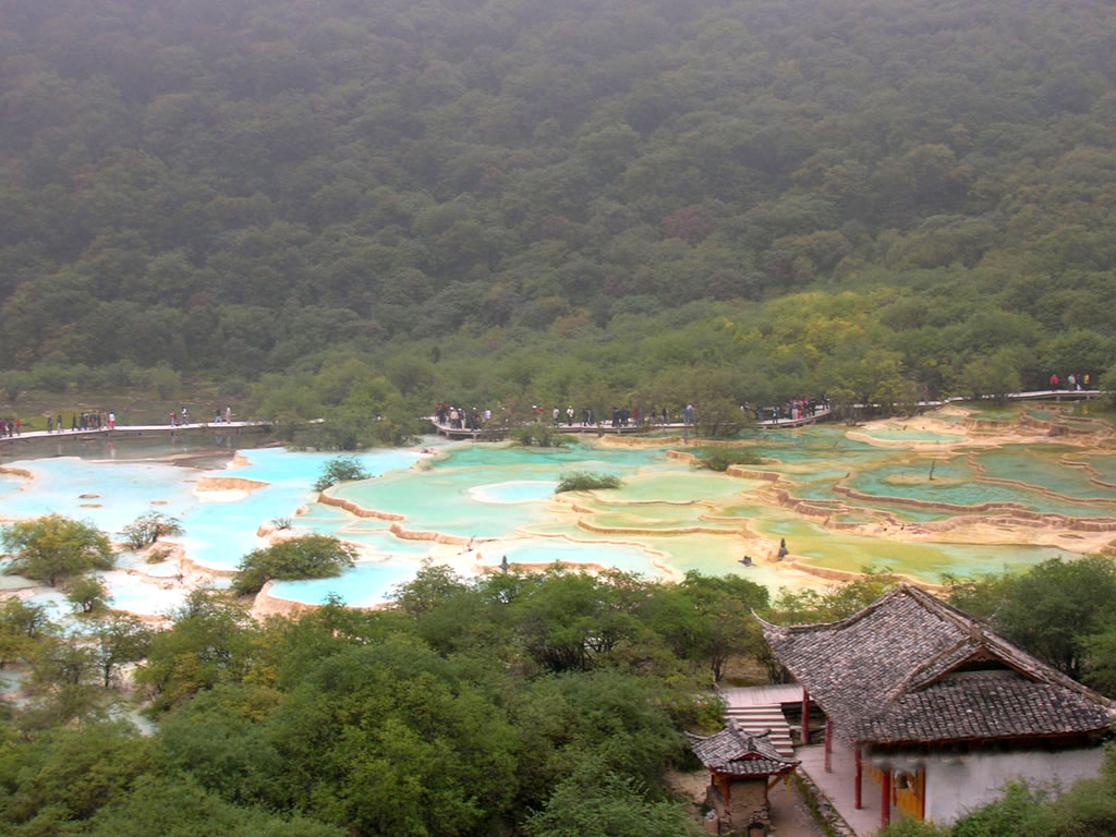 黄龙风光 摄影 草原湖