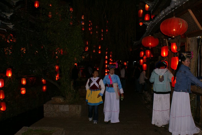 丽江夜景 摄影 佛缘