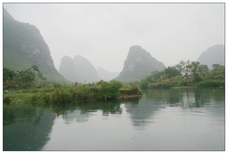 烟雨漓江 摄影 麦钟居士