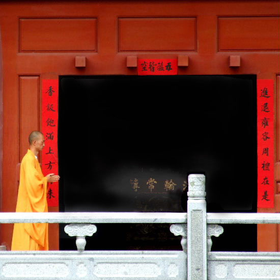 空门（海南博鳌禅寺） 摄影 华汉