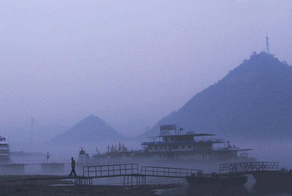 宜昌写景：江上早行 摄影 君山隐士