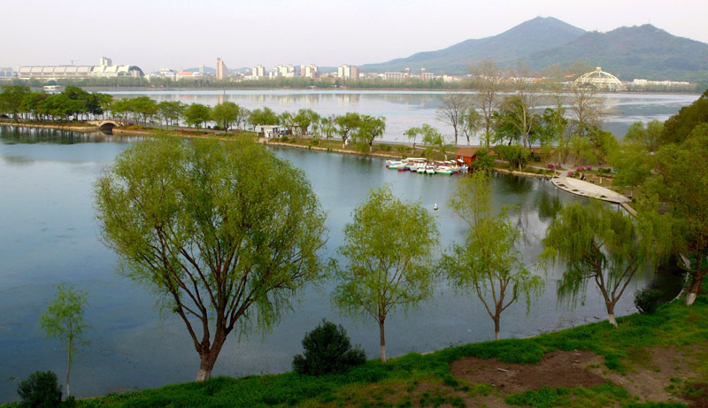 湖光山色 摄影 台城松