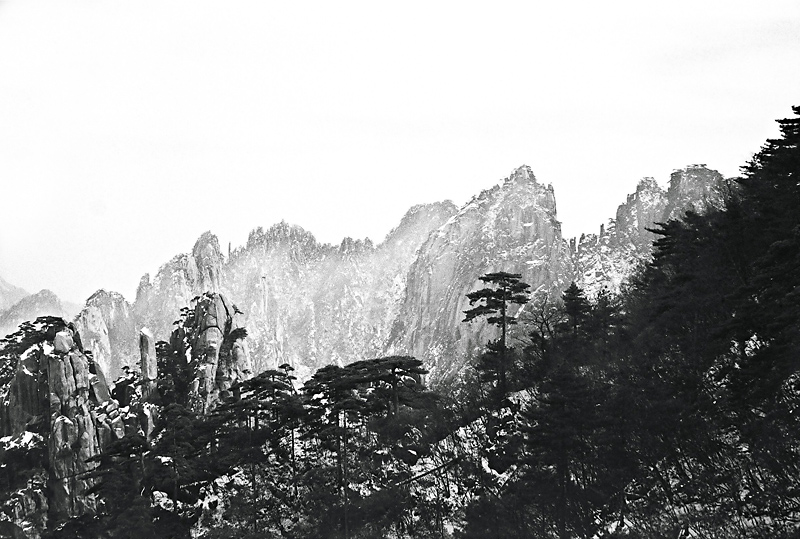 黄山画卷 摄影 蓝雨飞