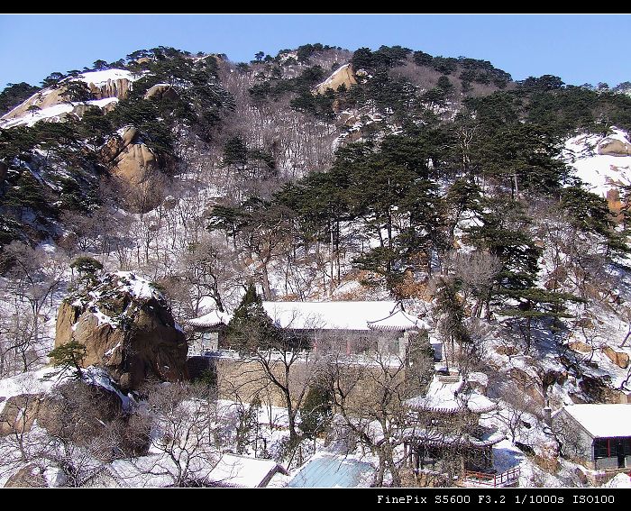 雪后千山添美景. 摄影 千锤百炼