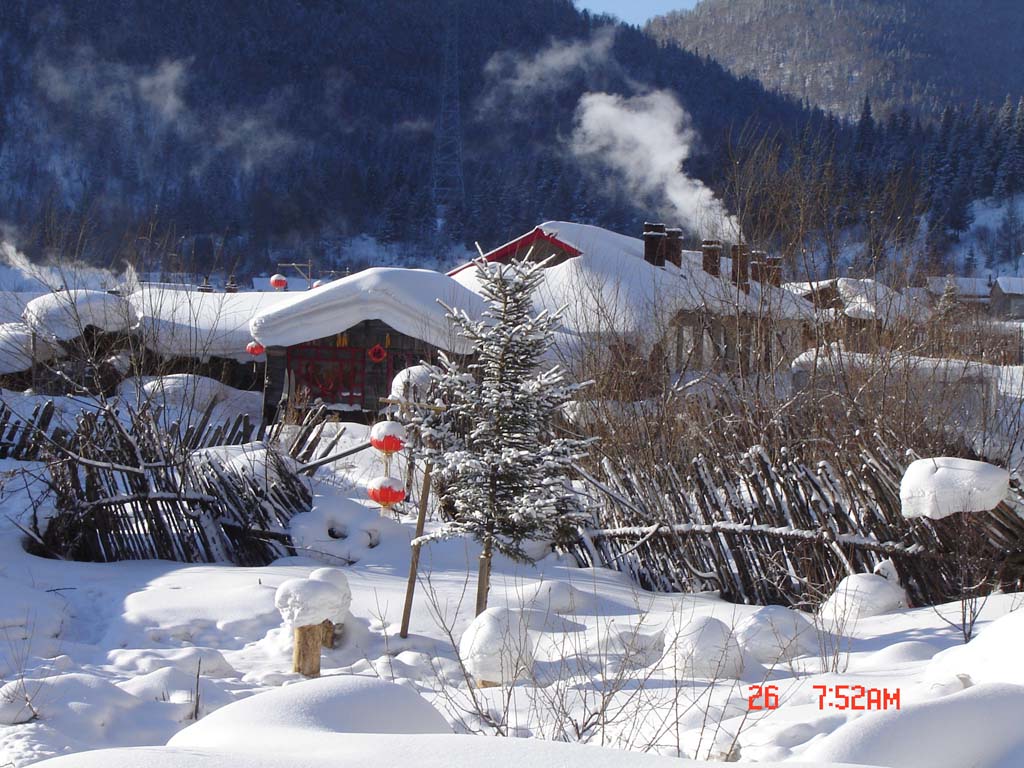 家乡雪13 摄影 小爪冰冰凉凉