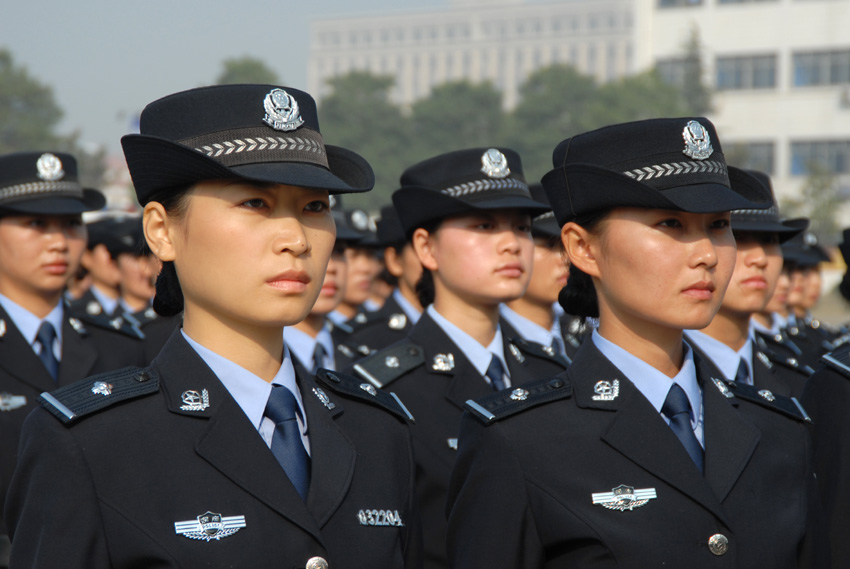 警察风采--女警英姿 摄影 好兆头