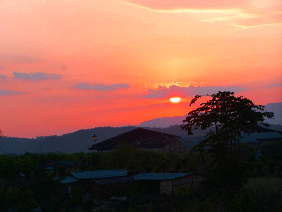 夕阳红 摄影 解东