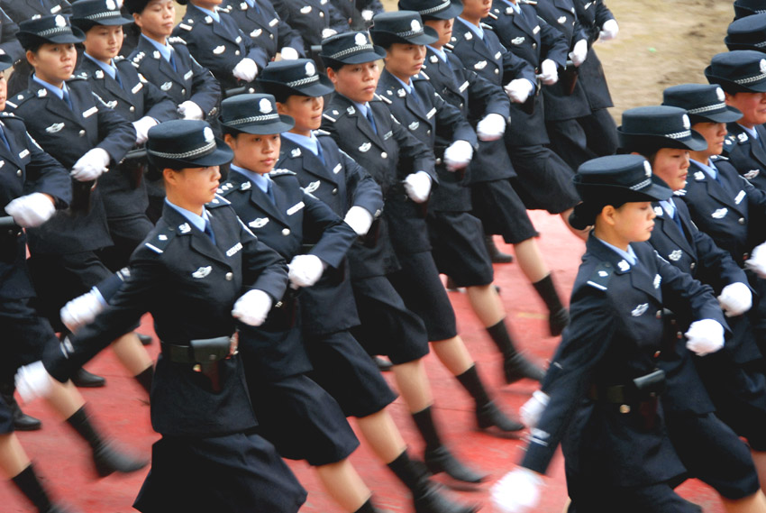 警察风采--女警英姿 摄影 好兆头