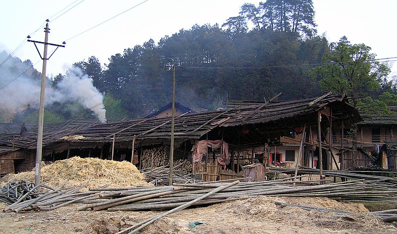 山寨一景 摄影 舂陵客