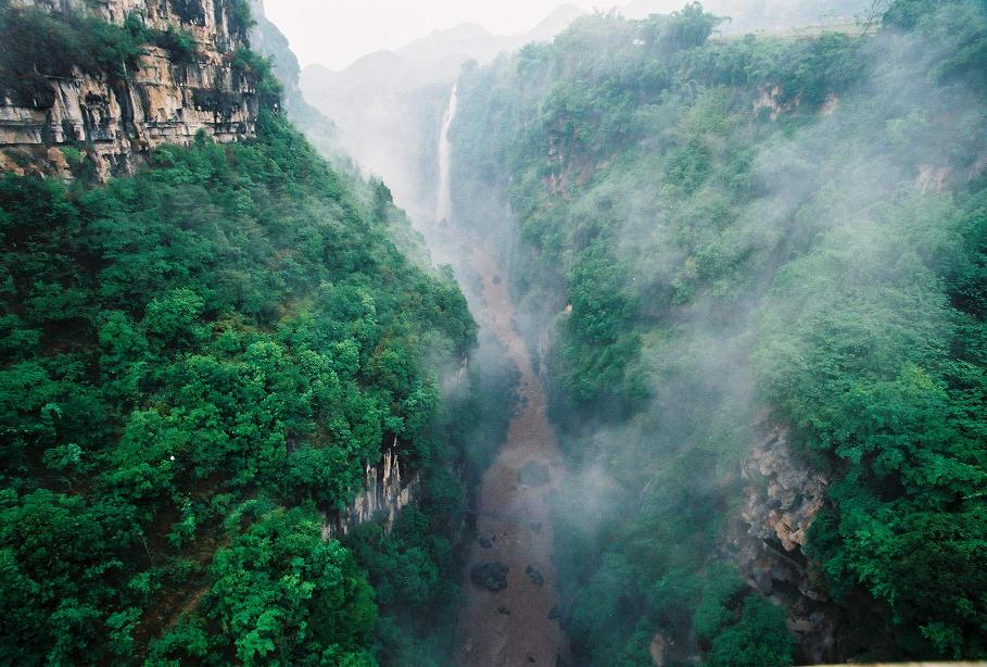 贵州马岭河峡谷 摄影 天边壹旧云