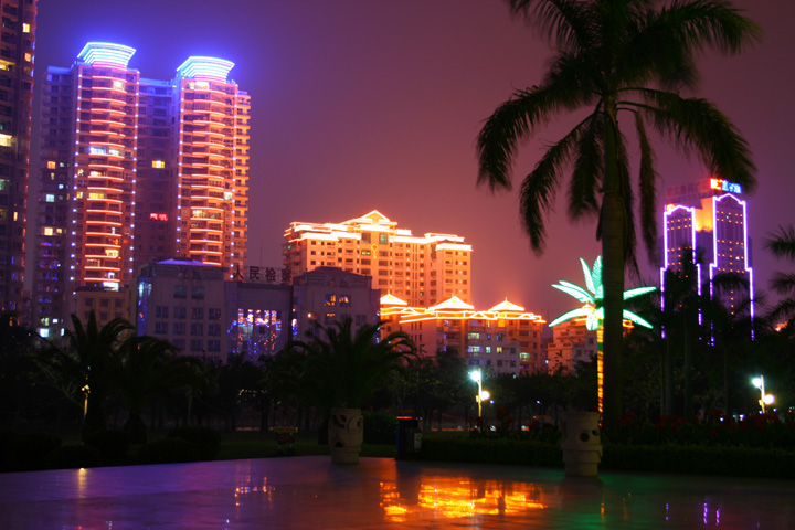 城市风光-夜景 摄影 炎炎