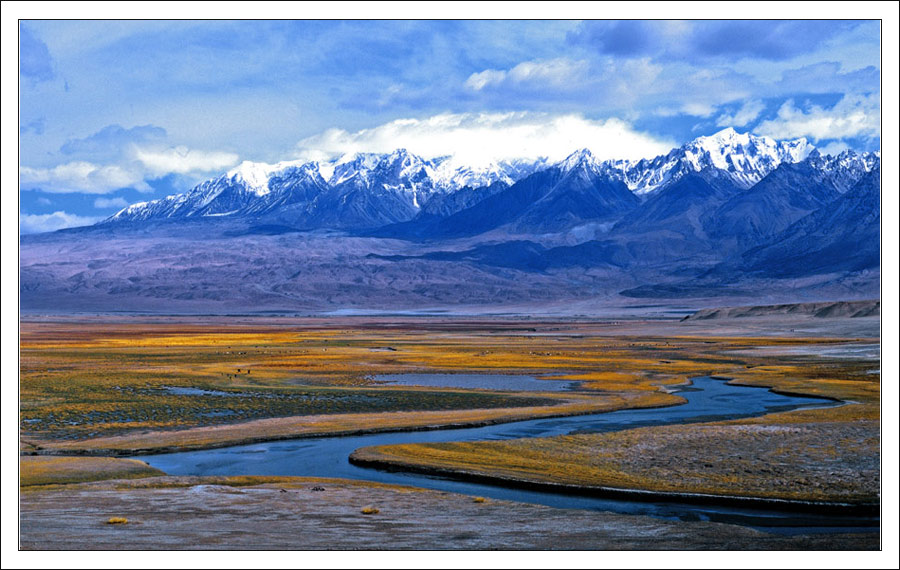 帕米尔高原牧场 摄影 luxianwei