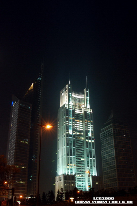 上海外滩夜景---陆家嘴 摄影 lcg