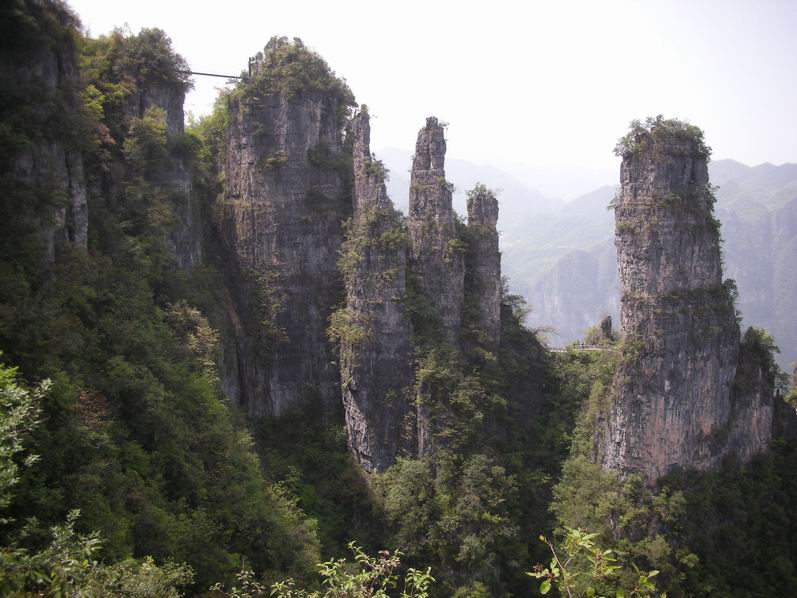 幽峡百里，奇峰三千, 摄影 夕阳程程