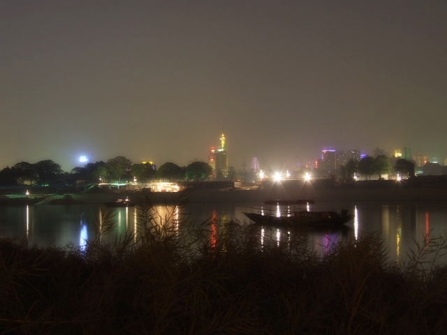 长沙湘江夜景系列3 摄影 黑白之間