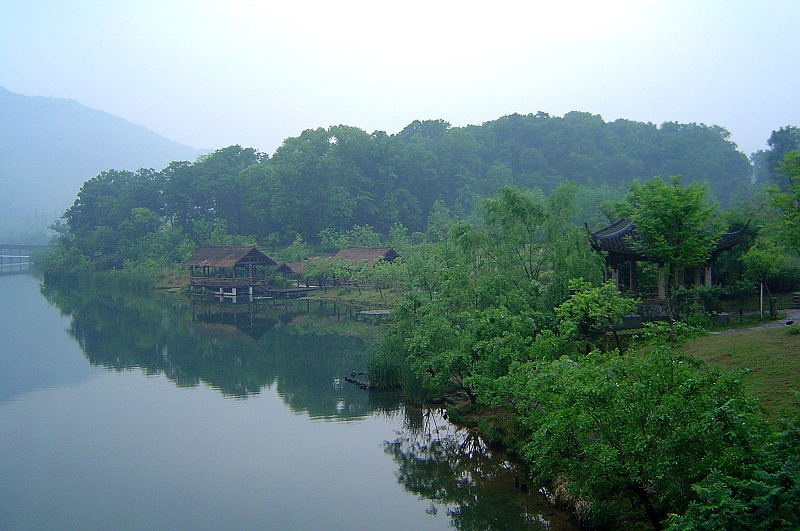 西湖的早晨 摄影 曲苑风荷