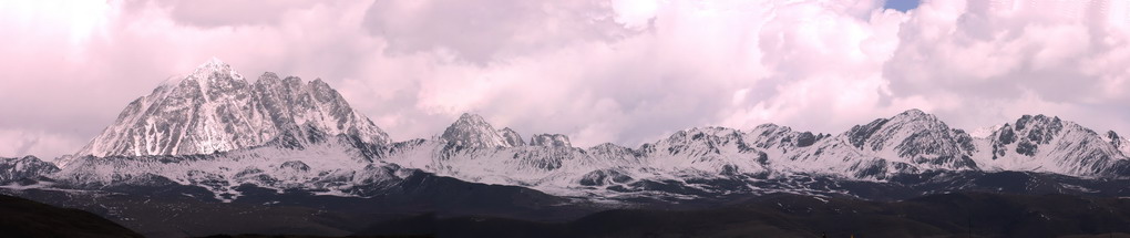 亚拉神山 摄影 没事折腾