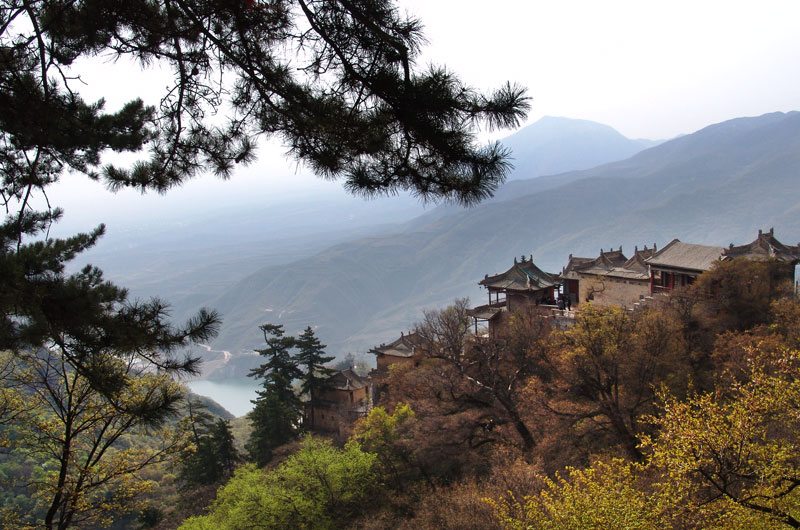 崆峒山全景 摄影 心与荒漠流浪