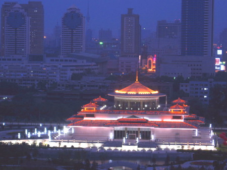 博物馆夜景 摄影 小大人