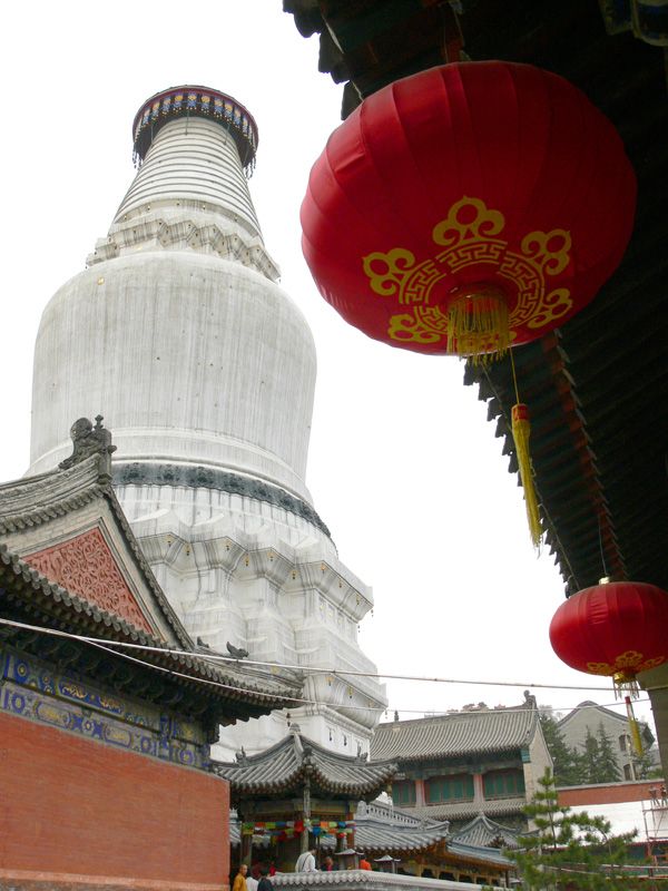 山西五台山塔院寺白塔 摄影 oldsummer