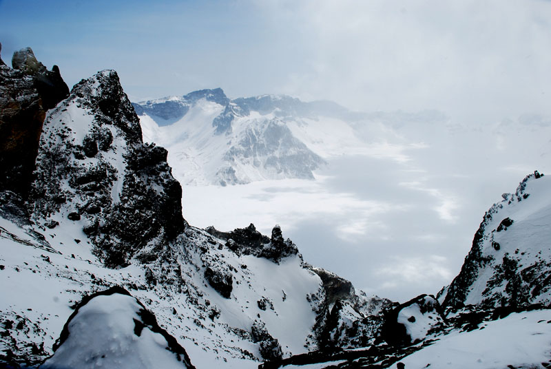 长白山 天池雪景 摄影 版纳阿大