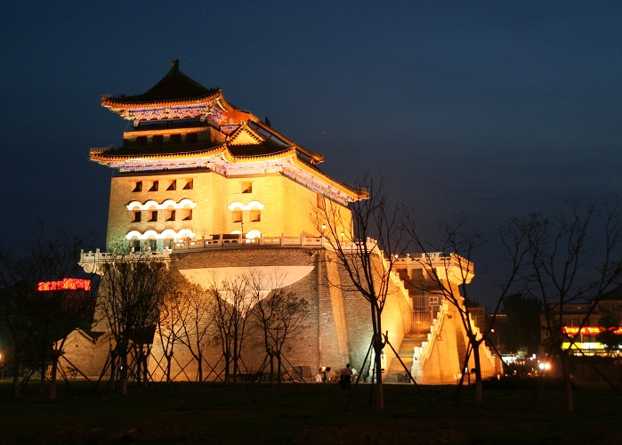 箭楼夜景 摄影 山木