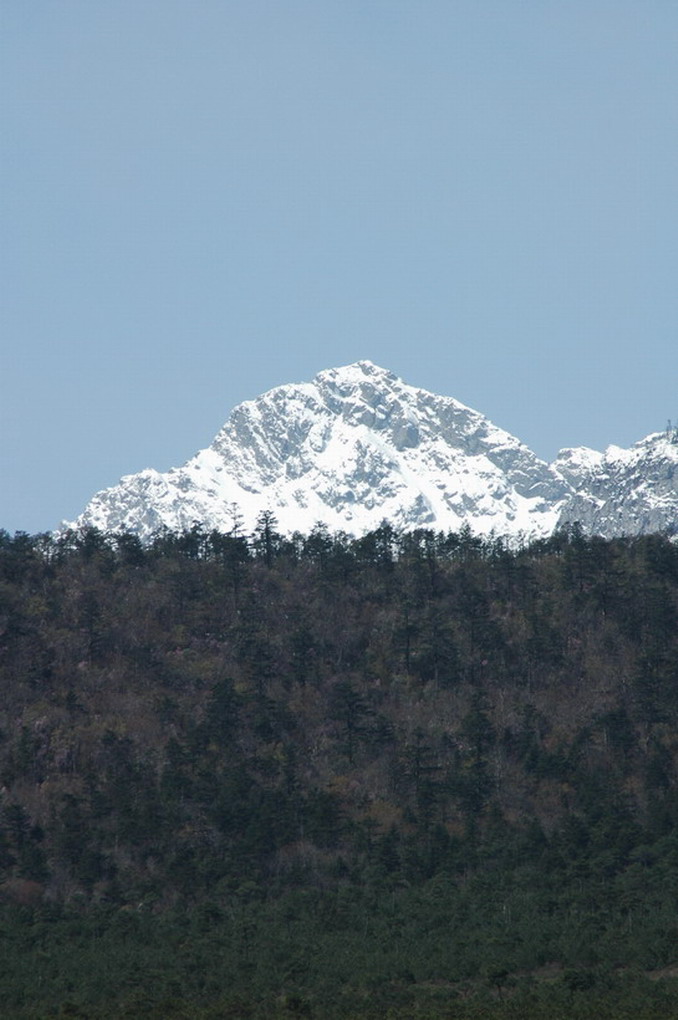 雪山 摄影 绿陌